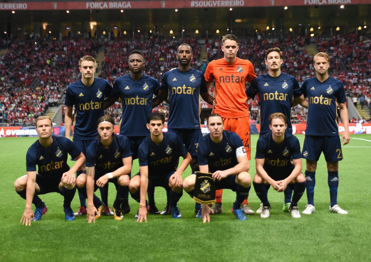 Thursday 3 August 2017, kl 22:00  SC Braga - AIK 2-1 (0-1, 1-0, 0-0, 1-0)  Estádio Municipal de Braga, Braga