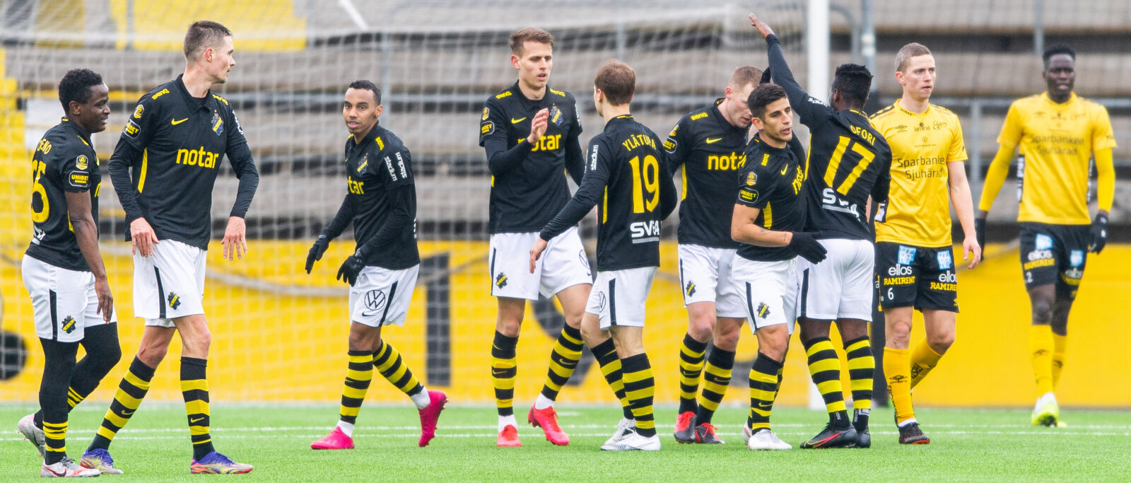 Saturday 20 March 2021, kl 13:00  IF Elfsborg - AIK 0-2 (0-2)  Borås Arena, Borås