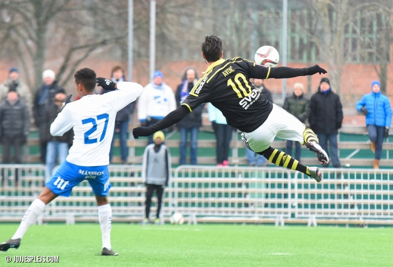 Sunday 14 February 2016, kl 14:00  AIK - IFK Norrköping 4-1 (3-0)  Skytteholms IP, Solna