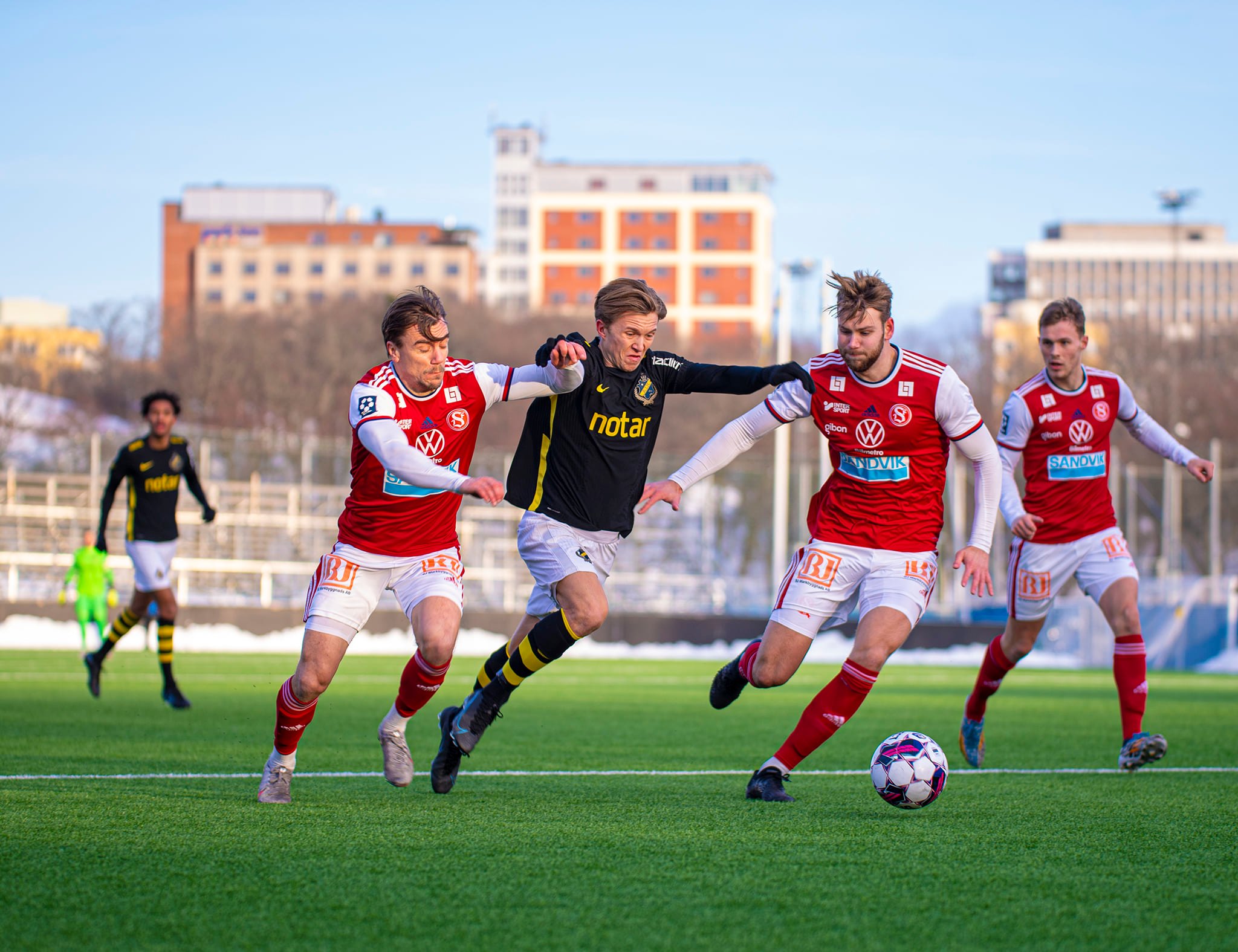 Tuesday 22 February 2022, kl 15:30  AIK - Sandvikens IF 2-2 (2-1)  Skytteholms IP, Solna