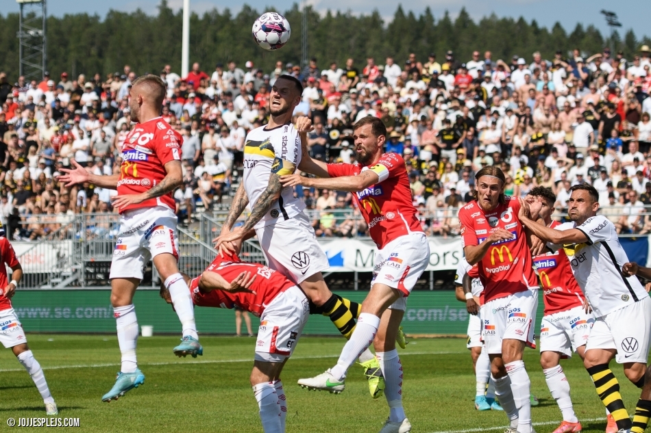 Sunday 26 June 2022, kl 15:00  Degerfors IF - AIK 1-1 (1-1)  Stora Valla, Degerfors