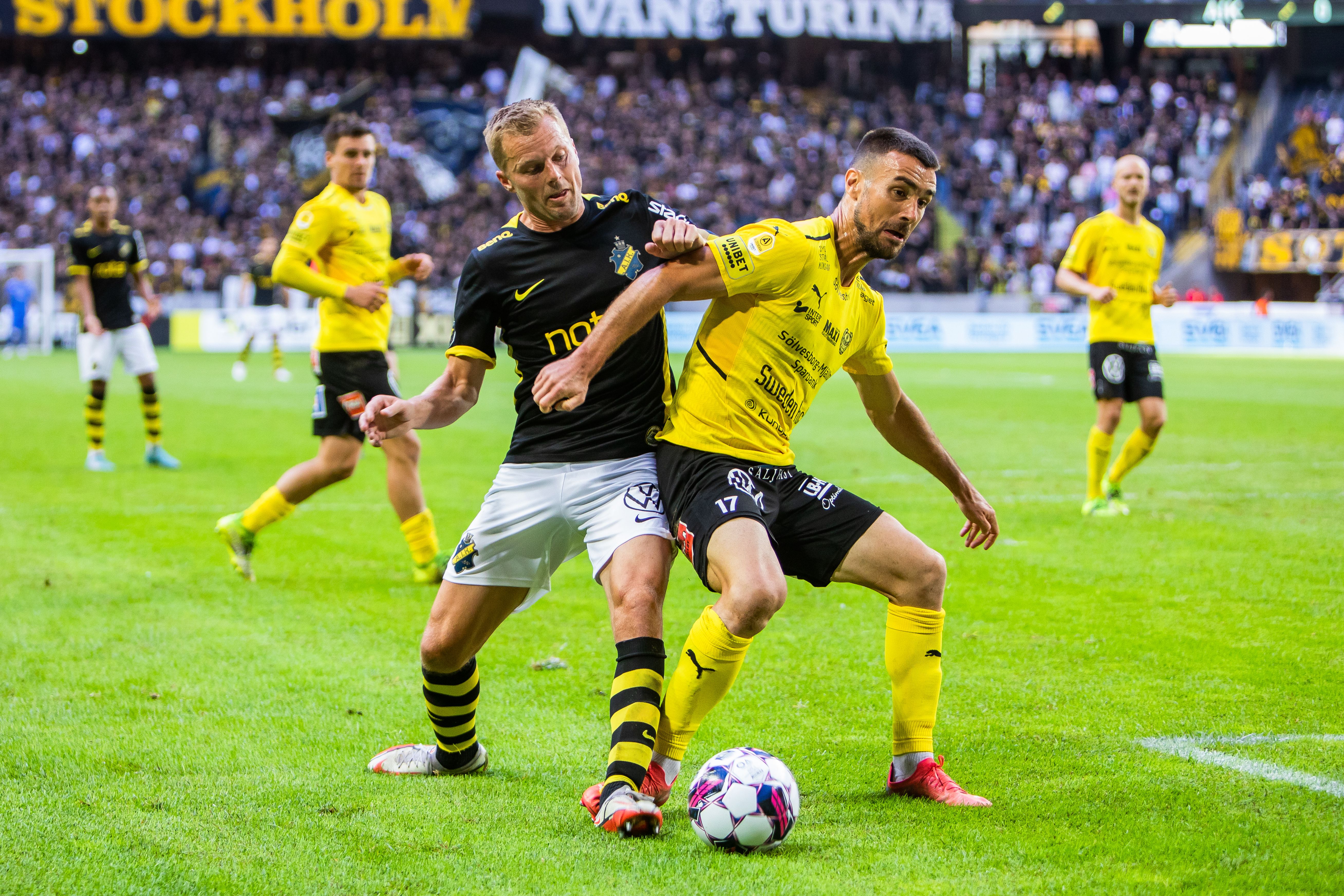 Saturday 2 July 2022, kl 15:00  AIK - Mjällby AIF 0-1 (0-1)  Friends Arena, Solna