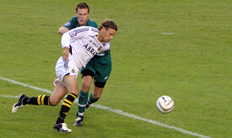 Monday 15 August 2005, kl 19:00  Väsby United - AIK 2-1 (2-1)  Råsunda Fotbollstadion, Solna