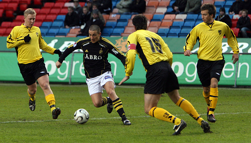Thursday 20 April 2006, kl 19:00  AIK - Hudiksvalls ABK 4-0 (1-0)  Råsunda Fotbollstadion, Solna