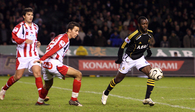 Sunday 5 November 2006, kl 15:00  AIK - Malmö FF 3-0 (1-0)  Råsunda Fotbollstadion, Solna