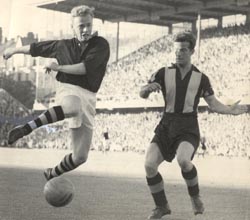 Sunday 4 September 1955  AIK - Hammarby IF 6-1 (1-?)  Råsunda Fotbollstadion, Solna