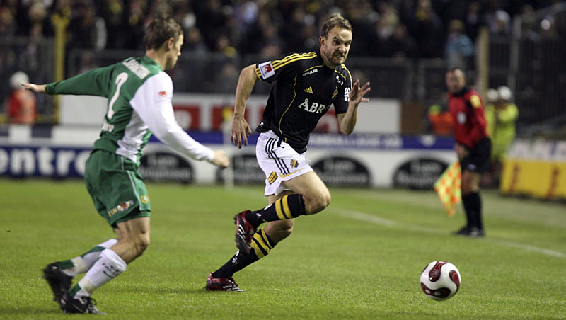 Tuesday 24 April 2007, kl 20:00  AIK - Hammarby IF 1-0 (1-0)  Råsunda Fotbollstadion, Solna