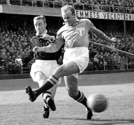 Sunday 7 October 1956, kl 13:30  AIK - Malmö FF 1-1 (0-1)  Råsunda Fotbollstadion, Solna