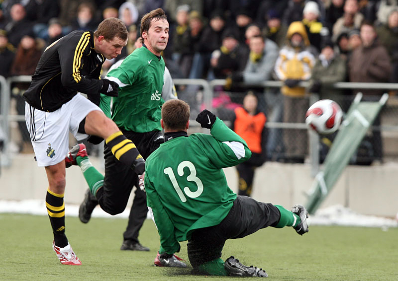 Saturday 24 February 2007, kl 14:00  AIK - FC Flora 0-0 (0-0)  Skytteholms IP, Solna