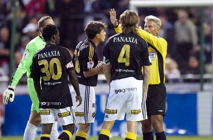 Tuesday 15 July 2008, kl 19:45  Helsingborgs IF - AIK 2-1 (1-1)  Olympia, Helsingborg