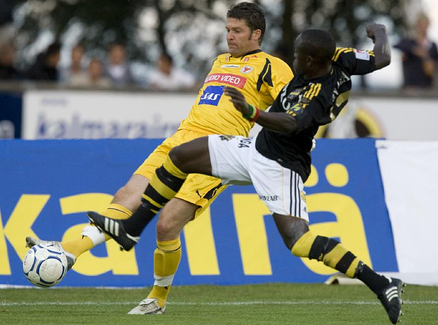 Monday 4 August 2008, kl 20:00  Kalmar FF - AIK 3-2 (2-2)  Fredriksskans IP, Kalmar