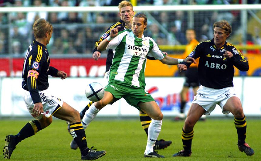 Thursday 13 May 2004, kl 20:00  AIK - Hammarby IF 0-1 (0-0)  Råsunda Fotbollstadion, Solna