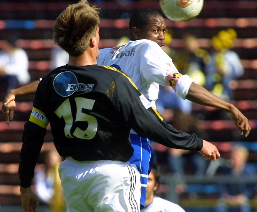 Sunday 21 April 2002, kl 15:00  AIK - IFK Norrköping 1-3 (1-1)  Råsunda Fotbollstadion, Solna