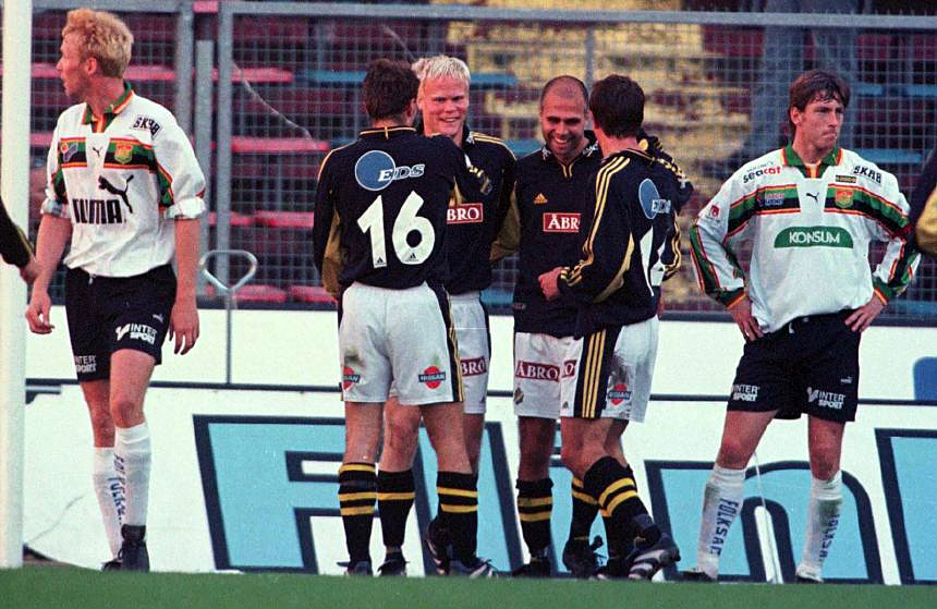 Sunday 10 September 2000, kl 17:00  AIK - GAIS 3-1 (3-0)  Råsunda Fotbollstadion, Solna