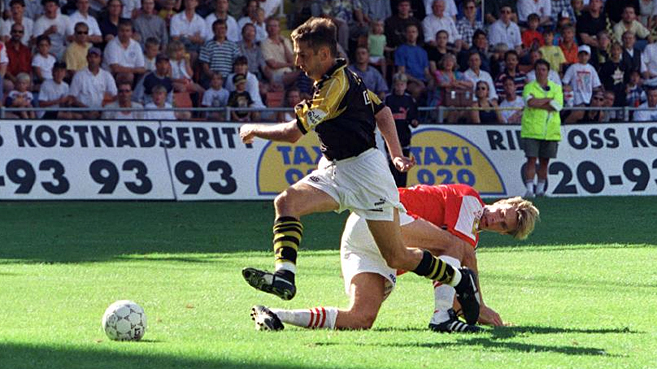 Saturday 23 August 1997  AIK - Degerfors IF 1-1 (0-0)  Råsunda Fotbollstadion, Solna