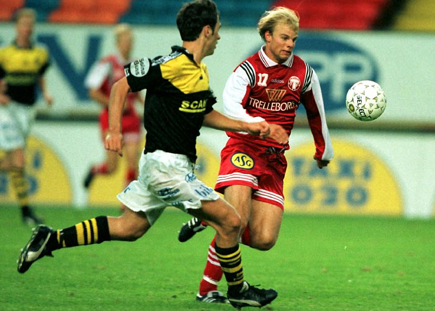 Sunday 8 September 1996, kl 18:00  AIK - Trelleborgs FF 2-3 (2-1)  Råsunda Fotbollstadion, Solna