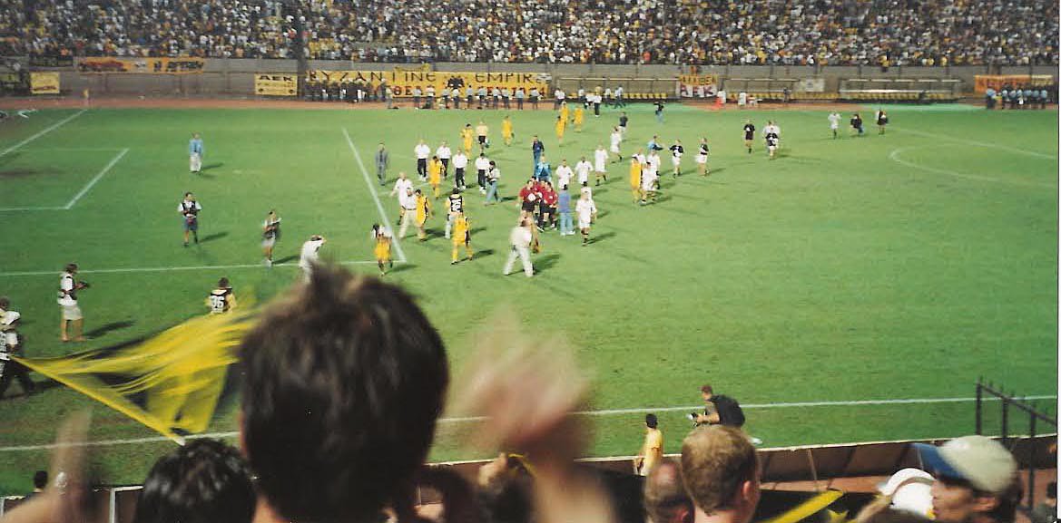 Wednesday 11 August 1999  AEK - AIK 0-0 (0-0)  Nikos Goumas, Athen