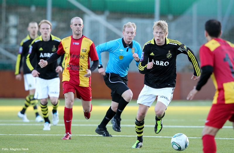 Wednesday 6 April 2011, kl 18:30  AIK - Arameisk-Syrianska IF 4-1 (2-0)  Skytteholms IP, Solna