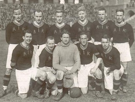 Monday 17 April 1933, kl 13:00  IK Sleipner - AIK 2-3 (0-2)  Idrottsparken, Norrköping