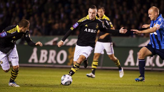 Monday 19 September 2011, kl 19:00  AIK - Djurgårdens IF 0-1 (0-1)  Råsunda Fotbollstadion, Solna