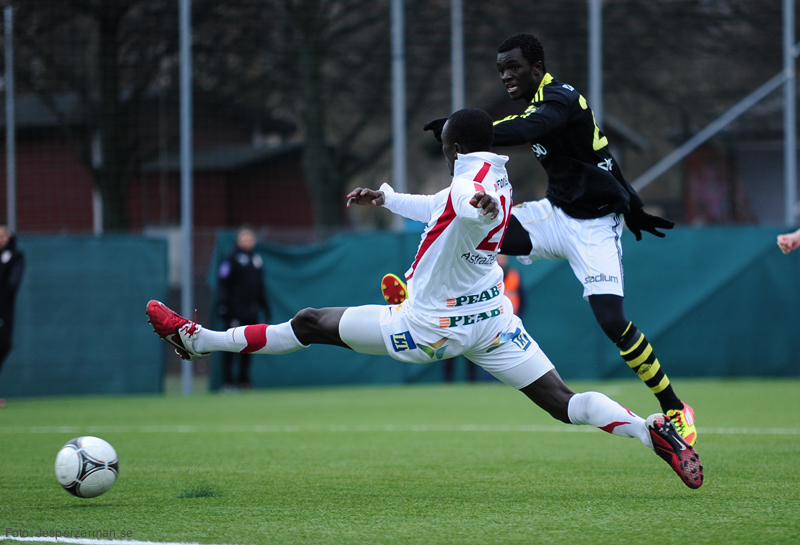 Saturday 17 March 2012, kl 13:00  AIK - Assyriska FF 3-2 (1-1)  Skytteholms IP, Solna