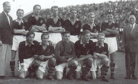 Sunday 24 July 1949  AIK - Landskrona BoIS 1-0 (0-0)  Råsunda Fotbollstadion, Solna