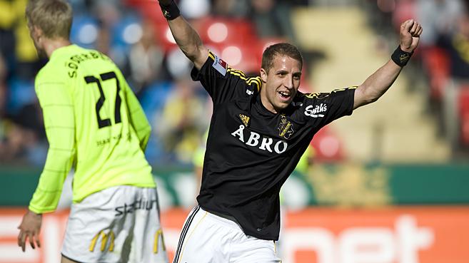 Saturday 9 May 2009, kl 16:00  AIK - BK Häcken 2-0 (2-0)  Råsunda Fotbollstadion, Solna