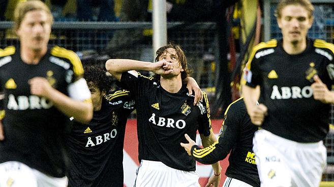 Monday 18 May 2009, kl 20:00  Djurgårdens IF - AIK 0-1 (0-1)  Råsunda Fotbollstadion, Solna