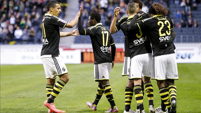 Sunday 26 April 2015, kl 17:30  AIK - Örebro SK 3-0 (2-0)  Friends Arena, Solna