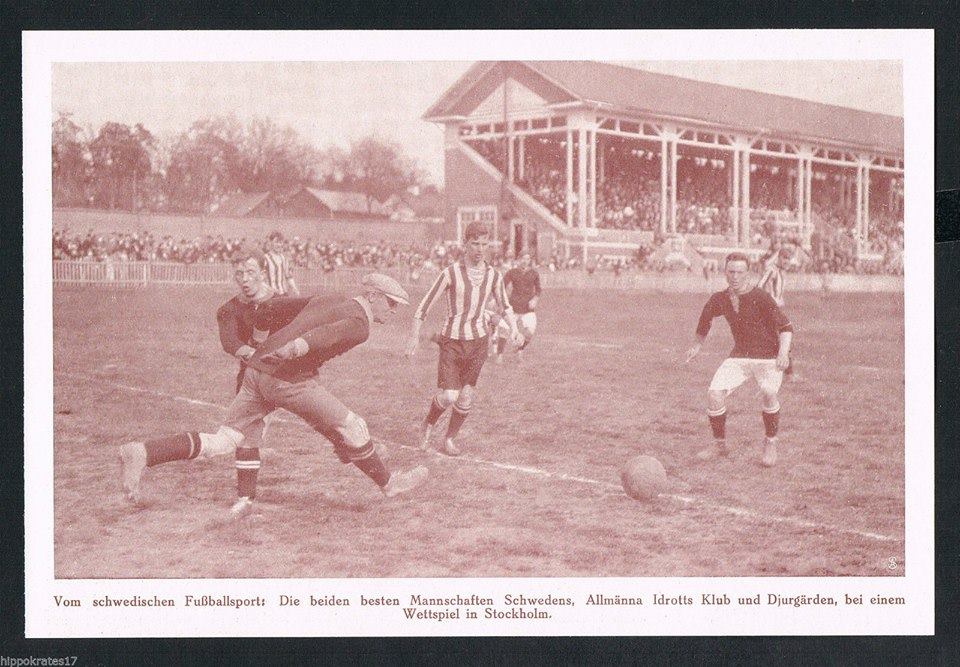 Sunday 18 October 1914  AIK - Djurgårdens IF 1-3 (1-1)  Råsunda IP, Solna