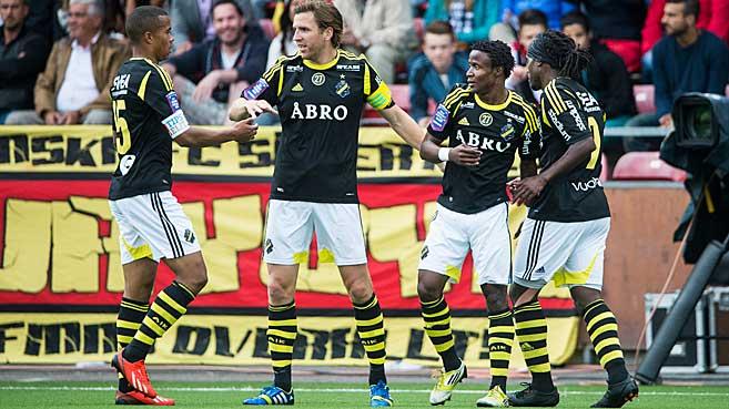 Sunday 14 July 2013, kl 17:30  Syrianska FC - AIK 1-2 (0-1)  Södertälje Fotbollsarena, Södertälje