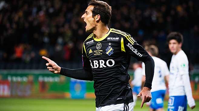 Monday 21 October 2013, kl 19:10  AIK - IFK Norrköping 1-0 (1-0)  Friends Arena, Solna