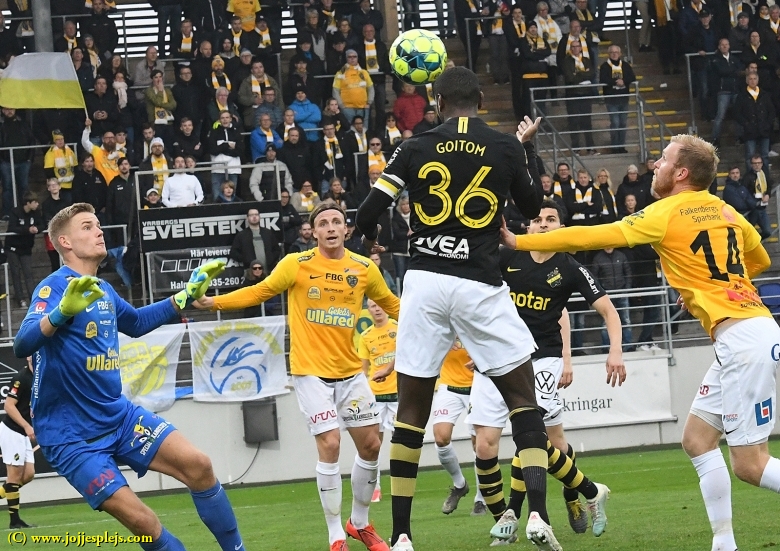 Sunday 20 October 2019, kl 15:00  Falkenbergs FF - AIK 1-5 (0-2)  Falcon Alkoholfri Arena, Falkenberg