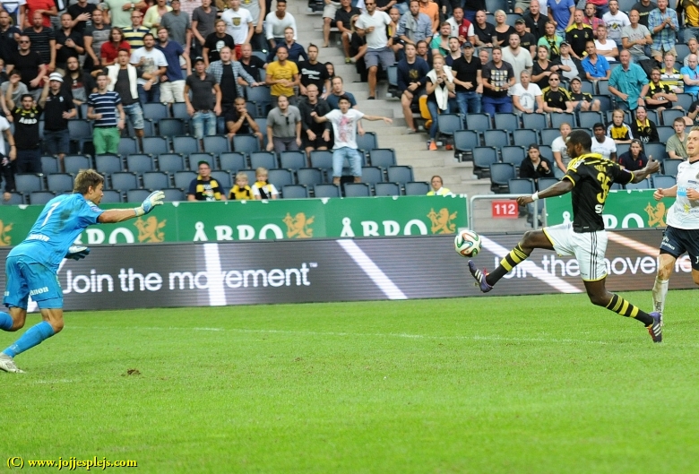 Sunday 10 August 2014, kl 17:30  AIK - Gefle IF 3-1 (0-0)  Friends Arena, Solna