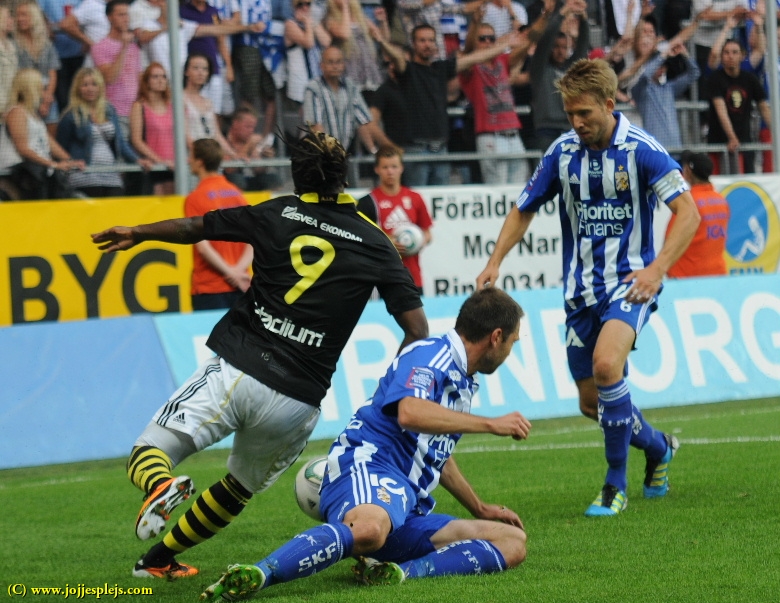 Thursday 4 August 2011, kl 19:00  IFK Göteborg - AIK 3-1 (2-1)  Gamla Ullevi, Göteborg