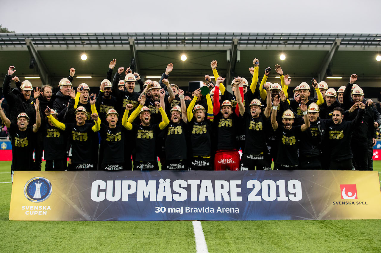 Svenska Cupen 2018-19 mästare: BK Häcken med Andreas Alm